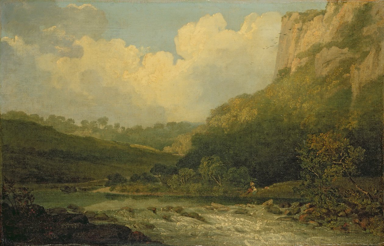 High Tor, Matlock, 1811 af John Crome