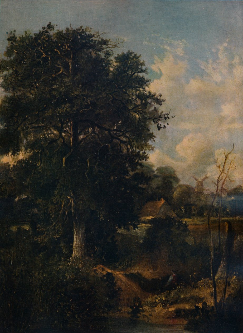 Landskab, c1798 af John Crome