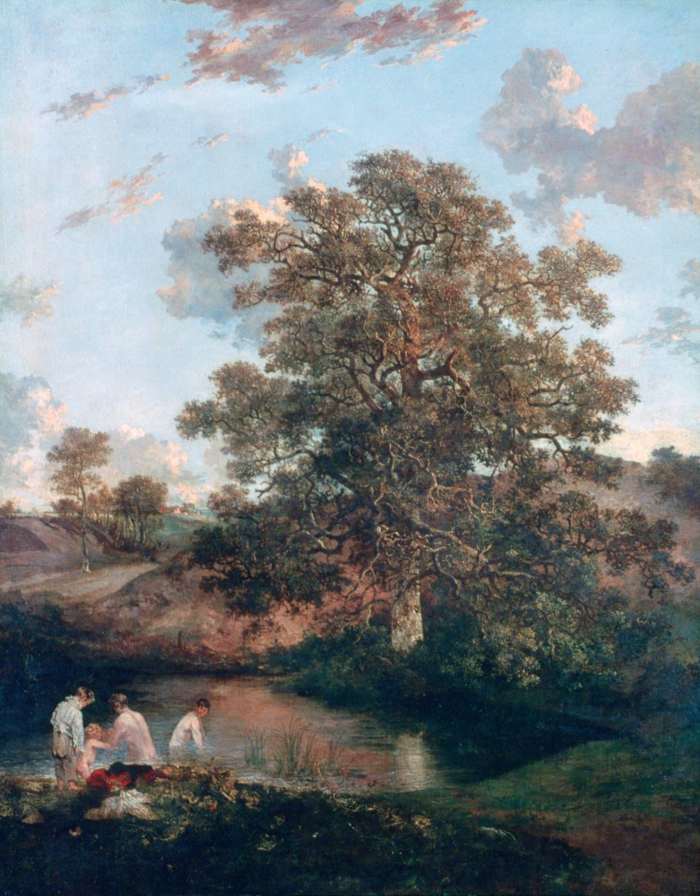 The Poringland Oak, c1818-1820 af John Crome