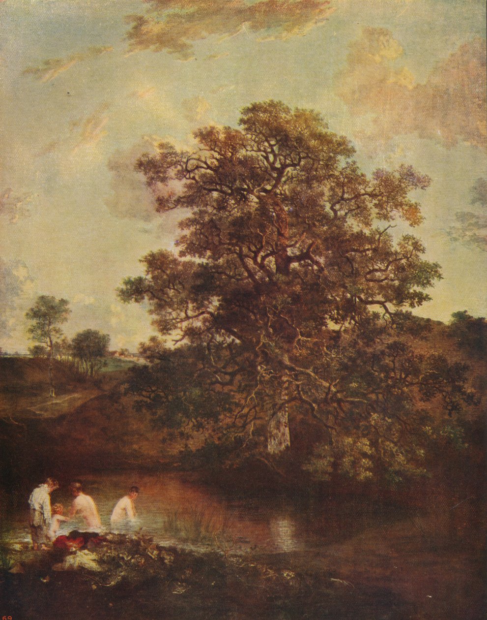 The Poringland Oak, c1818-1820, c1915 af John Crome