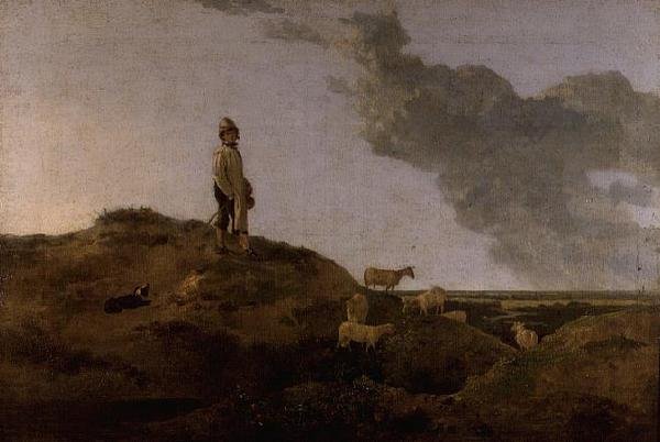 Udsigt over Mousehold Heath, nær Norwich af John Crome