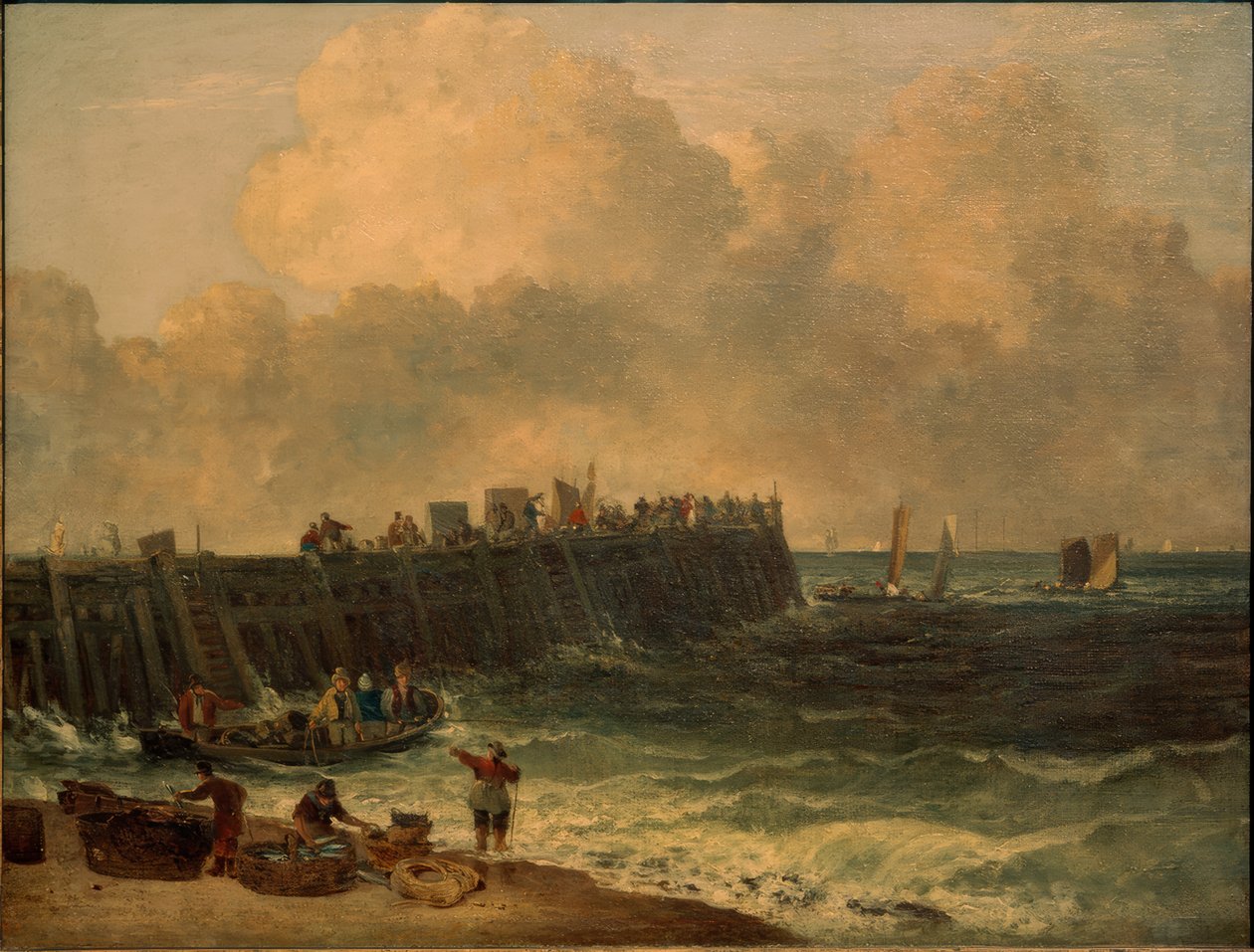 Yarmouth Jetty af John Crome