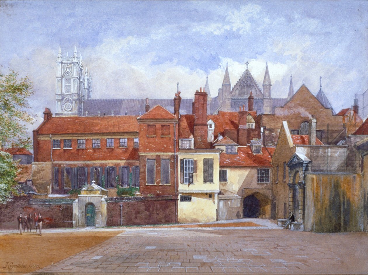 Ashburnham House, Westminster, London, 1880 af John Crowther
