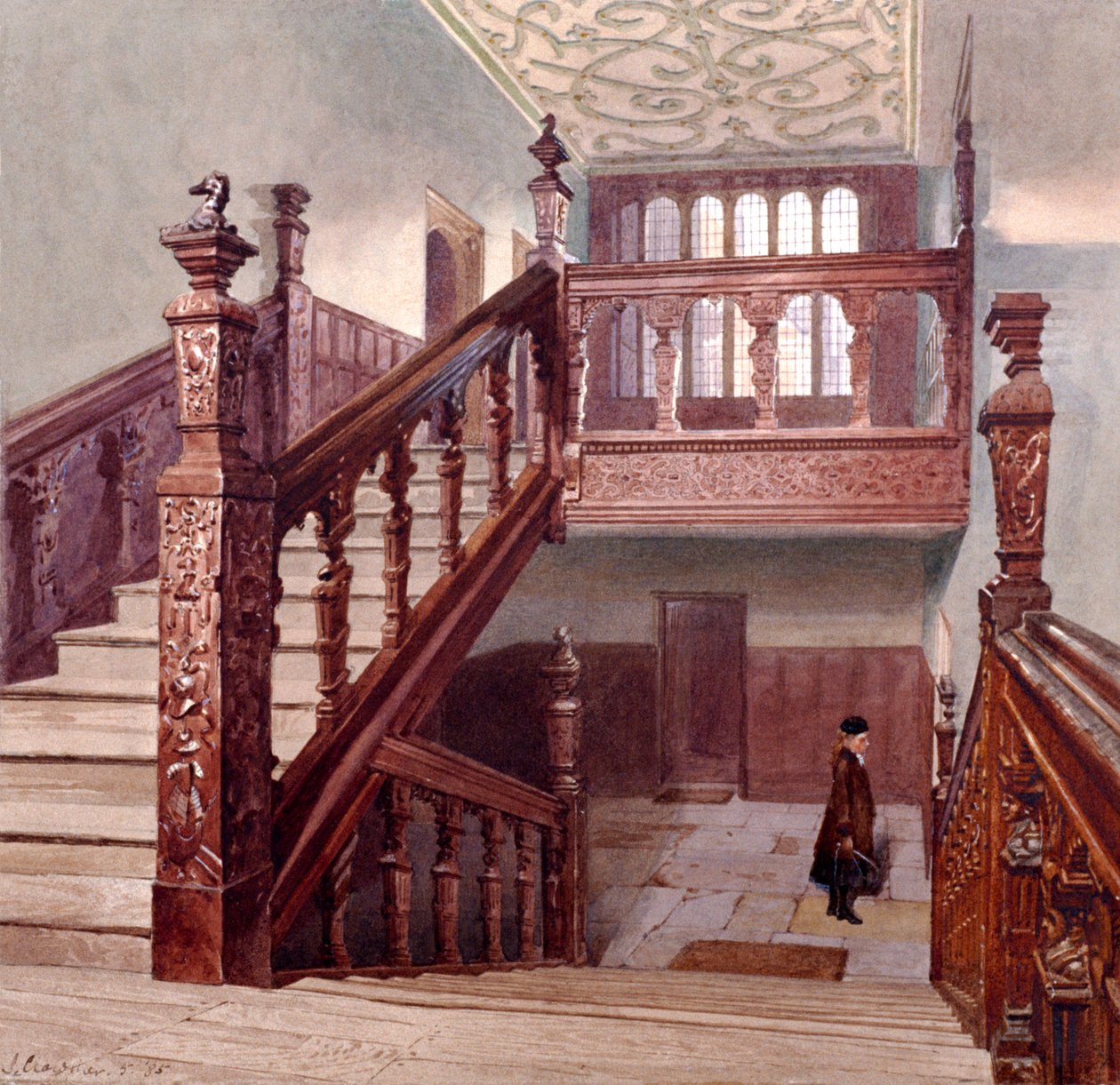 Charterhouse, London, 1885 af John Crowther
