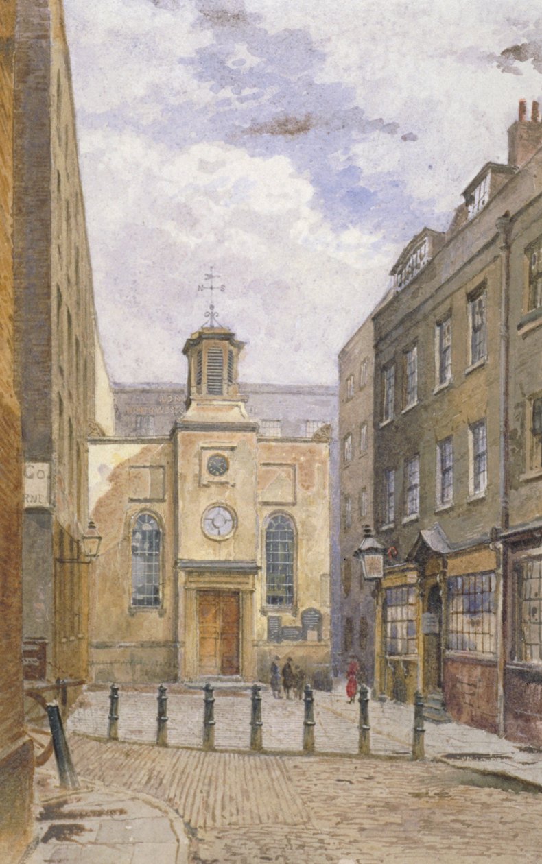 Church of the Holy Trinity, Minories, London, c1881 af John Crowther