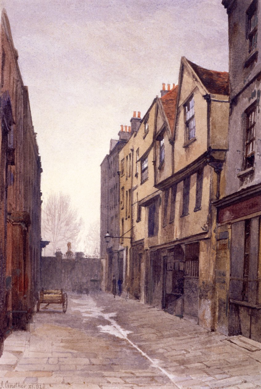 Fulwood Place, Holborn, London, 1881 af John Crowther
