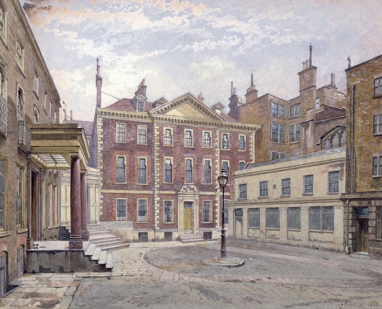 Hus i Austin Friars, City of London af John Crowther