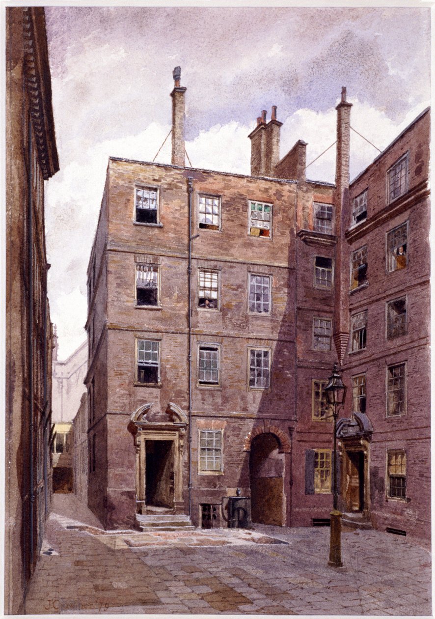 Inner Temple, London, 1879 af John Crowther