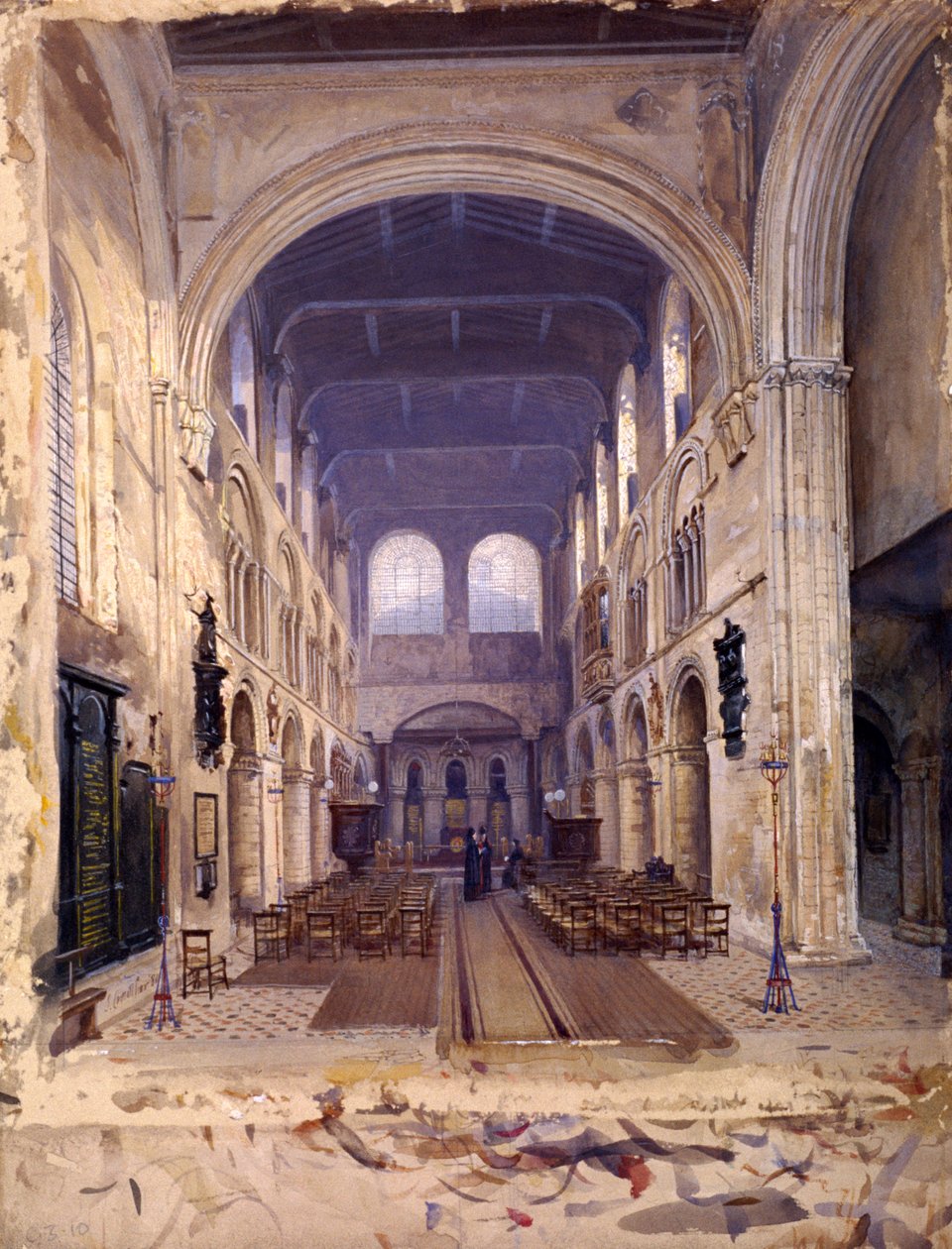 Interiør af St Bartholomew