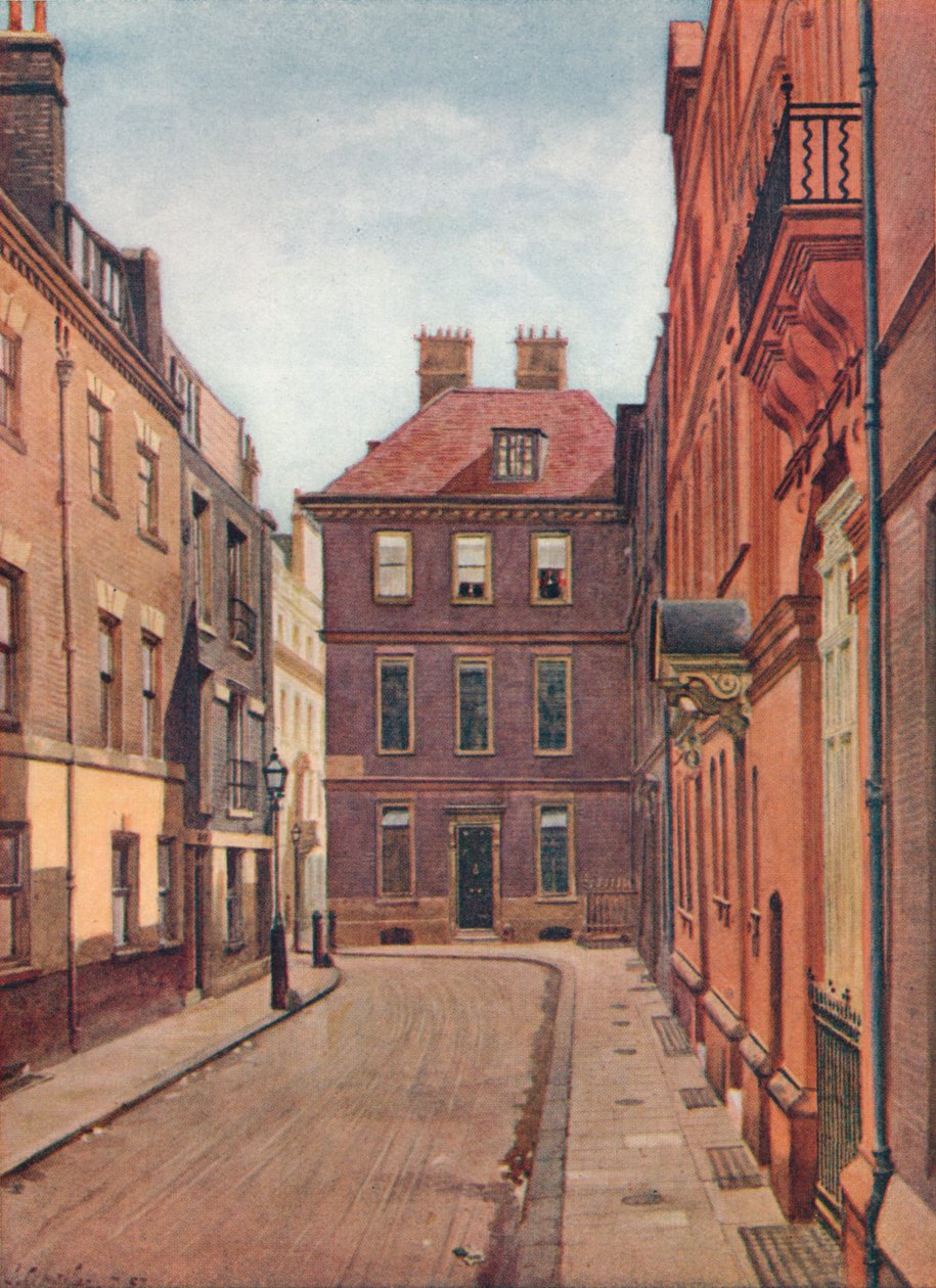 Dommer Jeffreys House, Delahay Street, Westminster, London, c1880 1926. af John Crowther