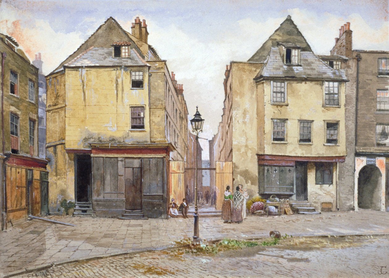 Lincoln Court, Westminster, London, c1878 af John Crowther