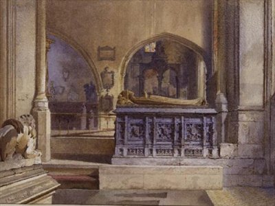 Lord and Lady Crosbys monument, St. Helen