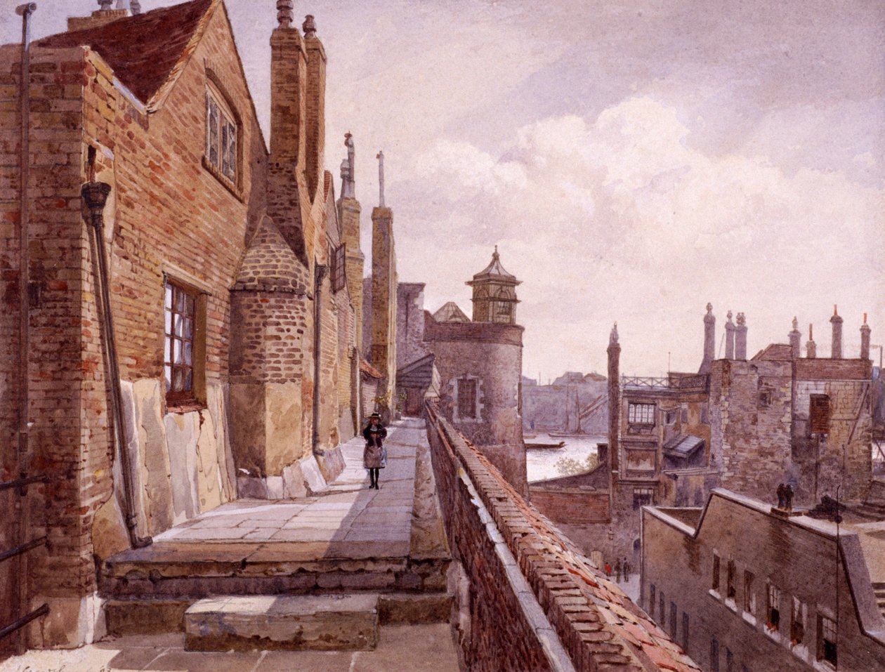 Tower of London, London, 1883 af John Crowther