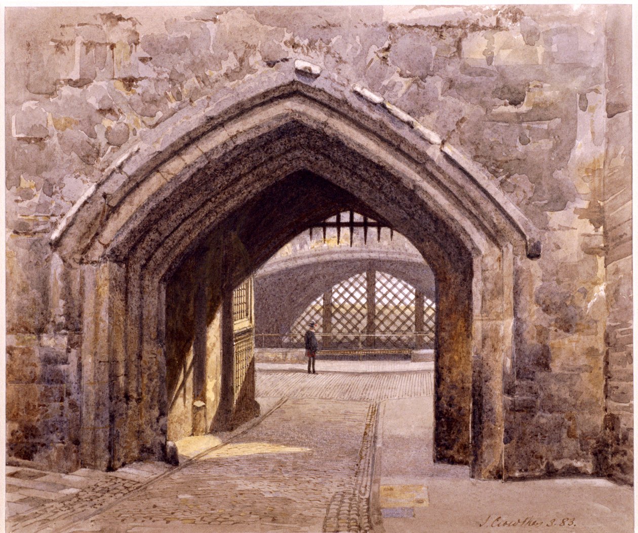 Tower of London, London, 1883 af John Crowther