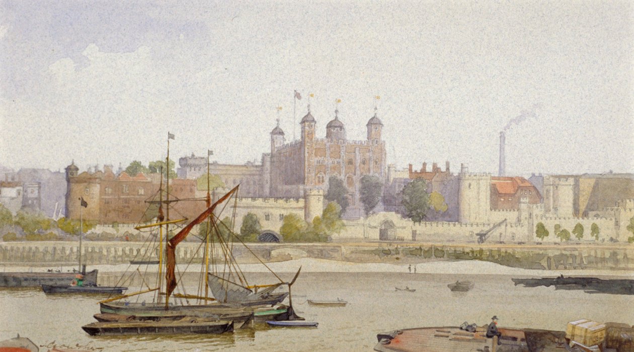 Tower of London, Stepney, London, c1883 af John Crowther