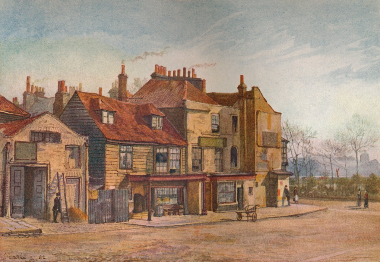 Udsigt over Lawrence Street, Chelsea, London, 1882 af John Crowther