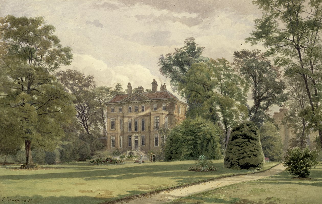 Udsigt over haven ved Wandsworth Manor House, St. John