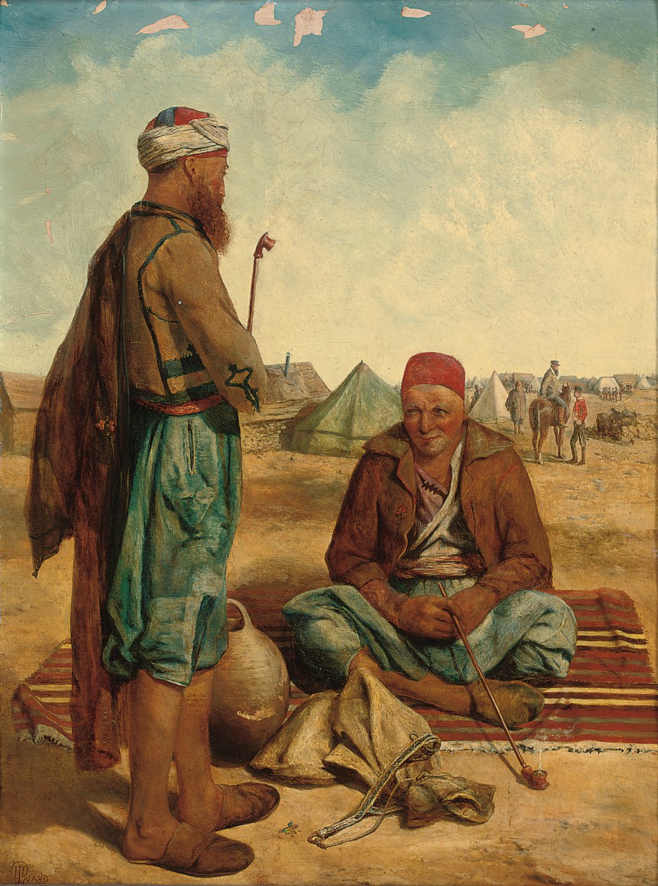 Rygerne, 1856 af John Dalbiac Luard