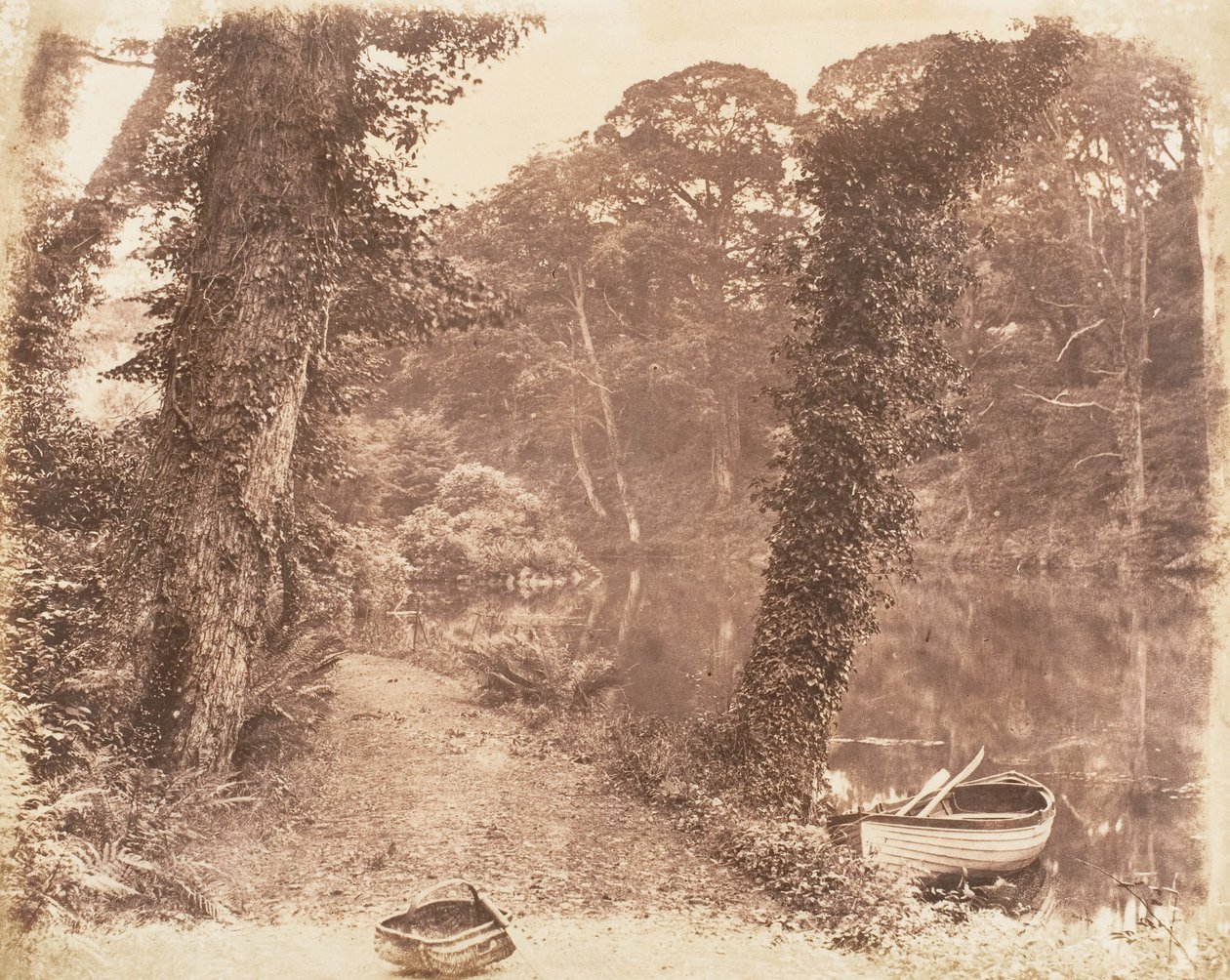 Øvre Sø, 1853-56. af John Dillwyn Llewelyn