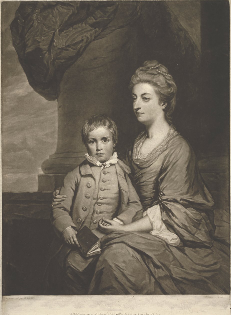 Elizabeth, grevinde af Pembroke, og Rt. Ærede. George, Lord Herbert af John Dixon