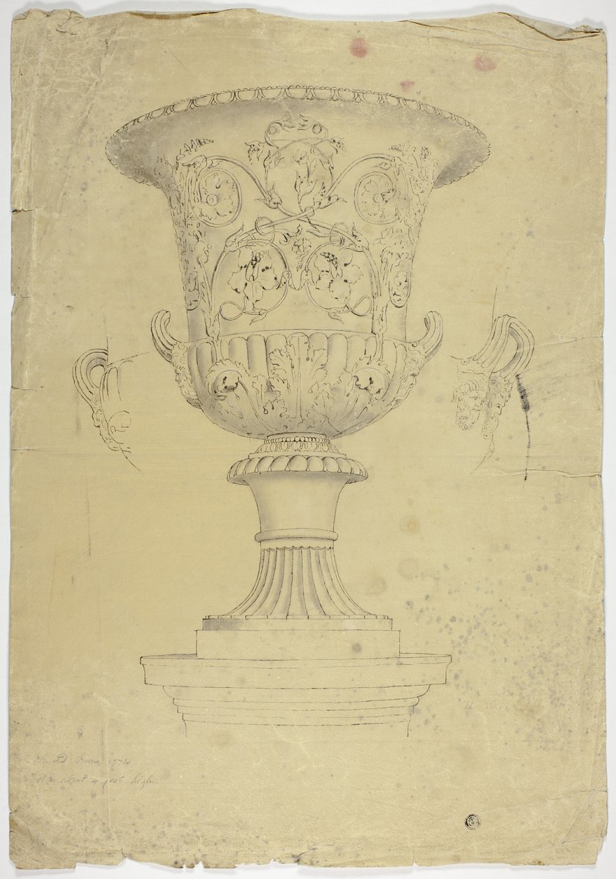 Antik monumental vase af John Downman