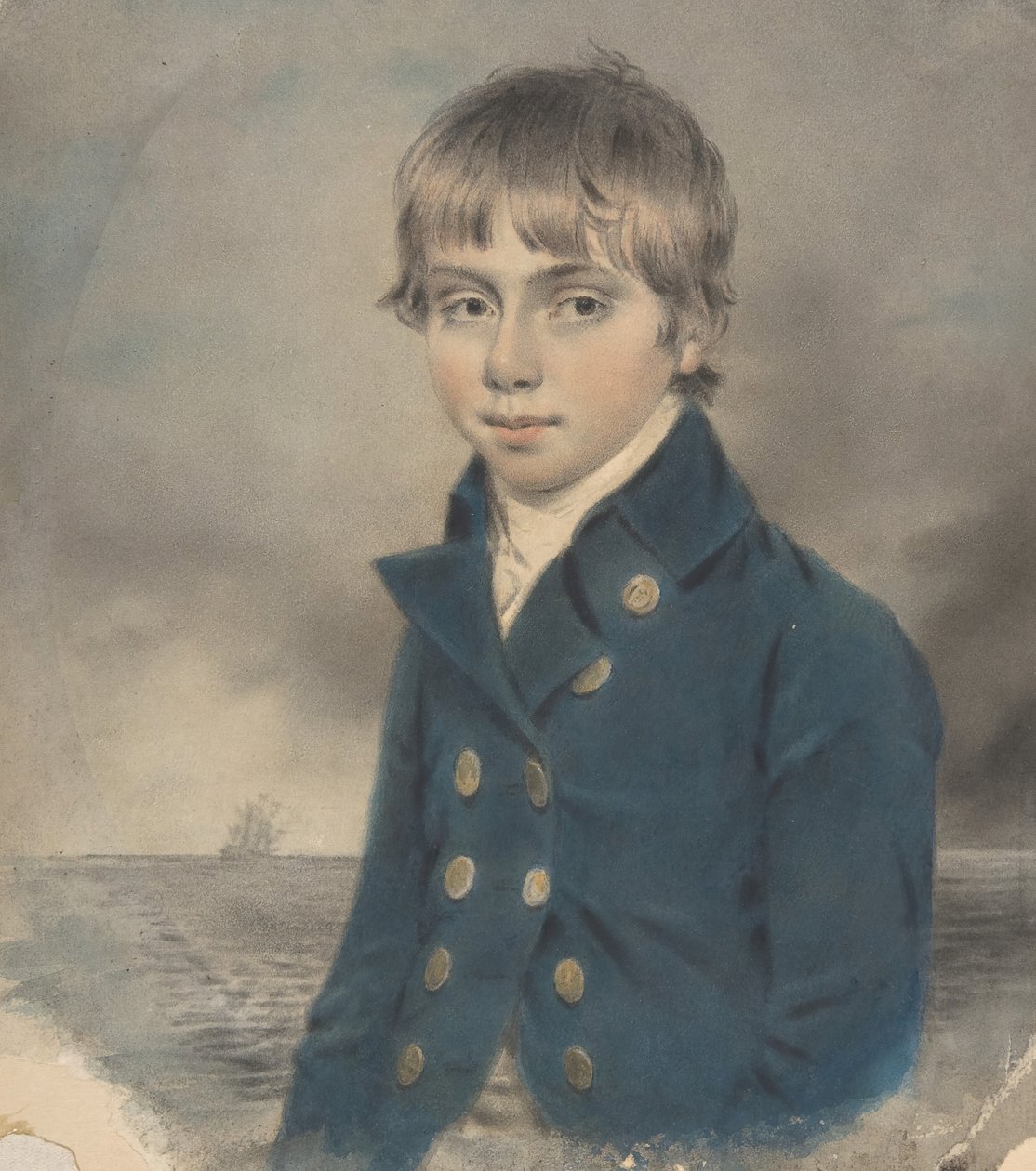 Memento Portrait of a Young Midship-Man, slutningen af det 18.-begyndelsen af det 19. århundrede. af John Downman
