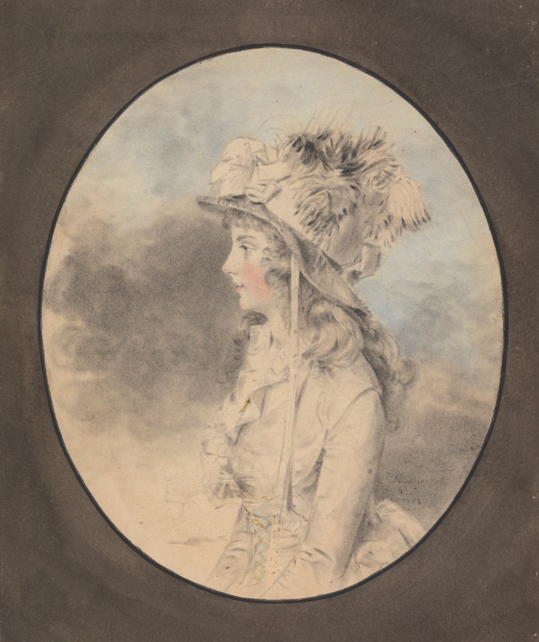Frøken Nott af John Downman