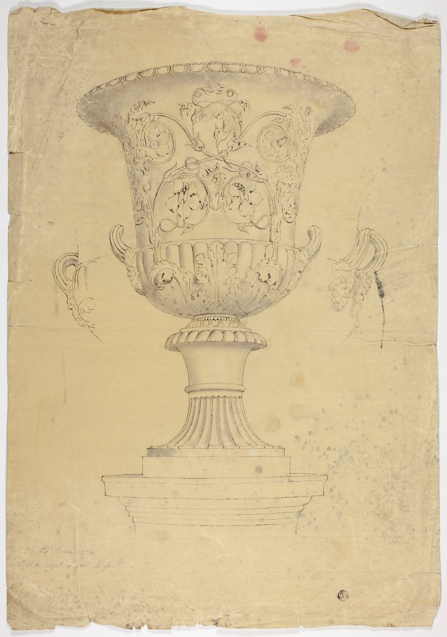 Antik monumental vase af John Downman