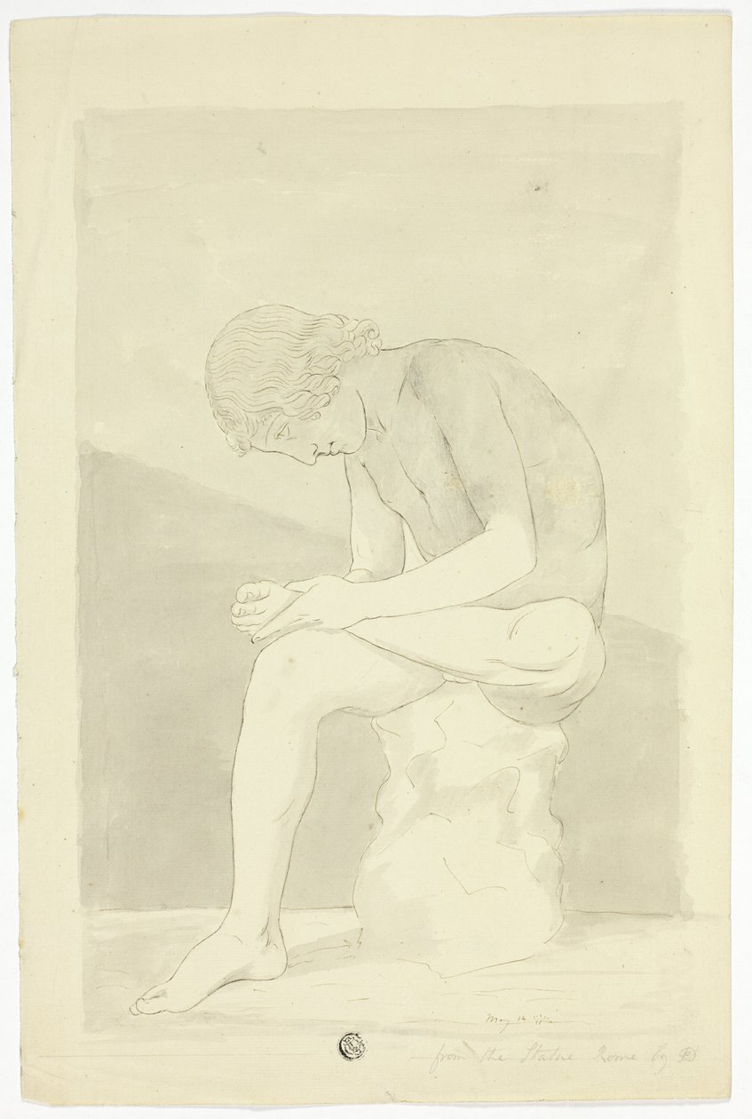 Torneplukkeren (Lo Spinario) af John Downman
