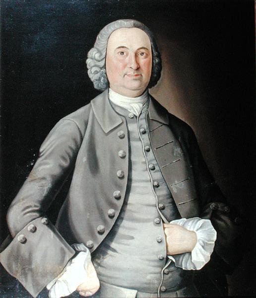 Adriaan Bancker (1724-92) ca. 1775 (olie på lærred) af John Durand