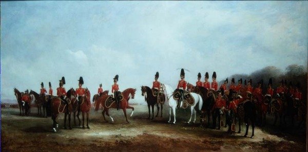 Anmeldelse af de 16. Lancers af John E. Ferneley
