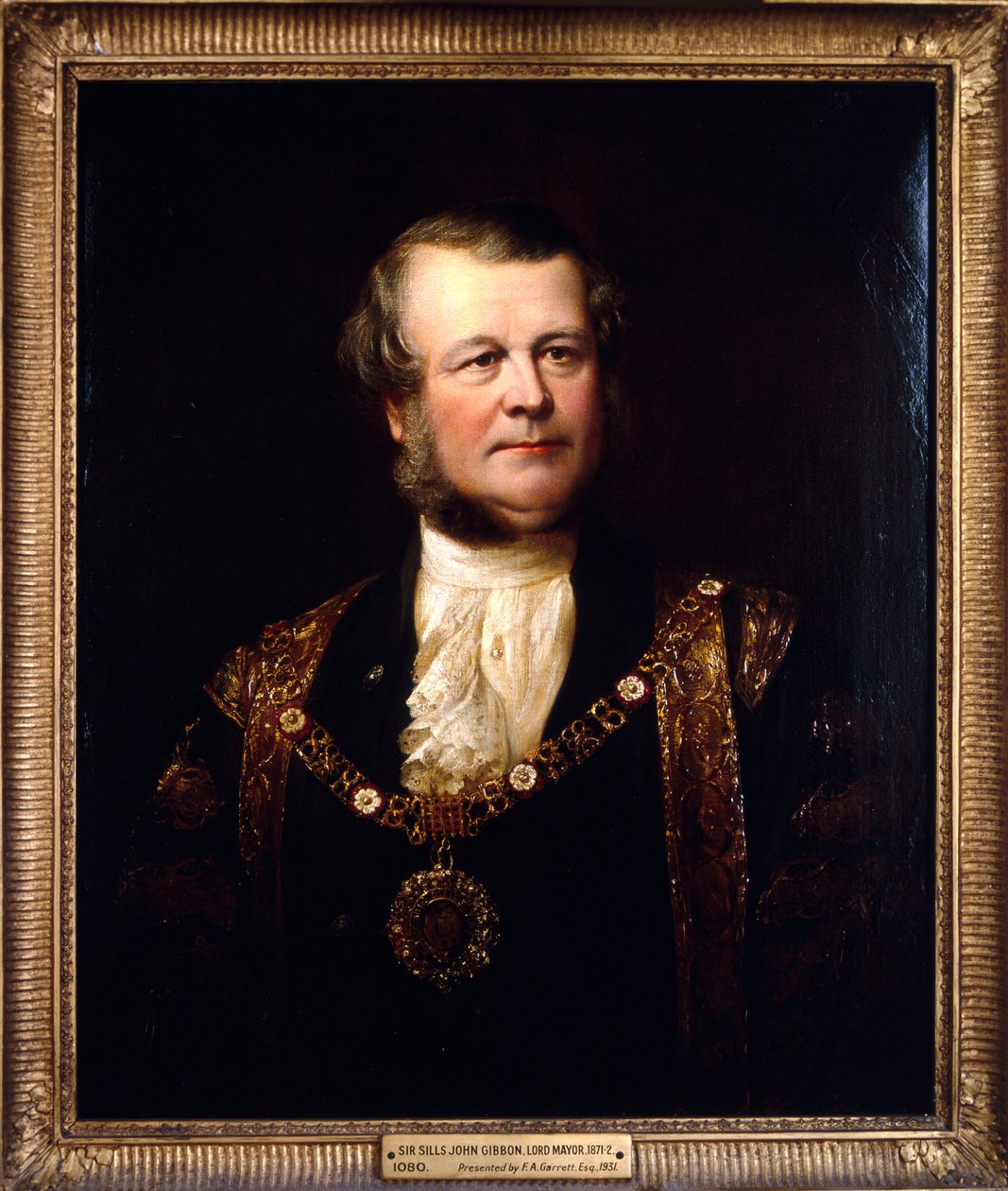 Sir Sills John Gibbons, overborgmester 1871 af John Edgar Williams