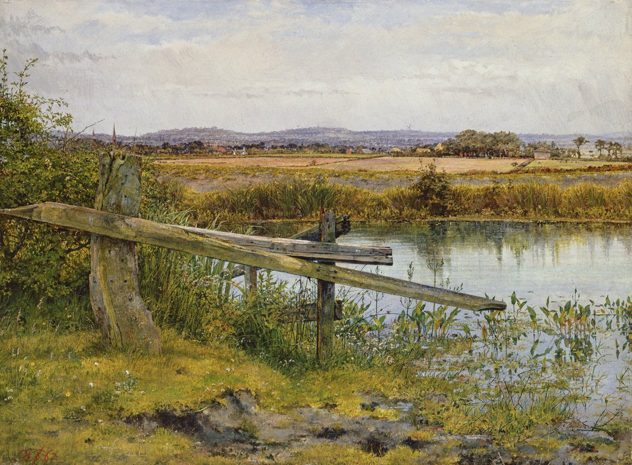Vejkanten, 1862 af John Edward Newton