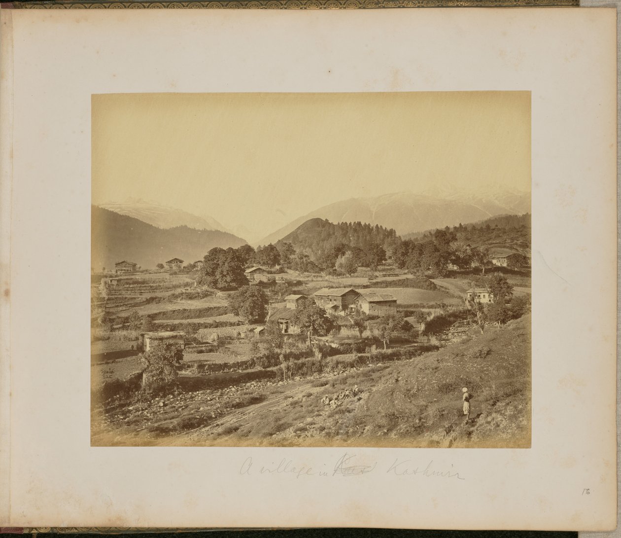 En landsby i Kashmir af John Edward Saché