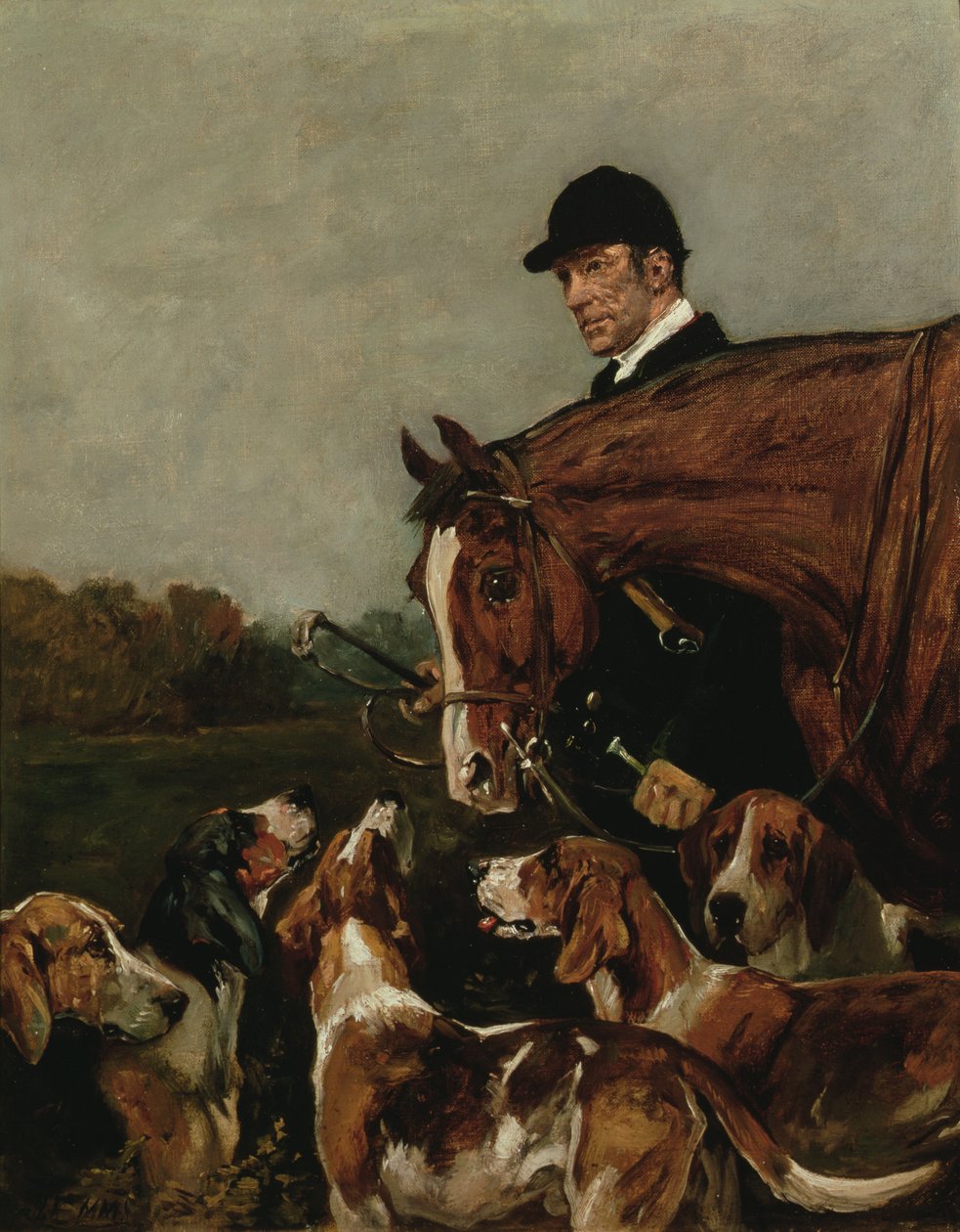 George Wateridge, jagtmand for New Forest Buckhounds af John Emms