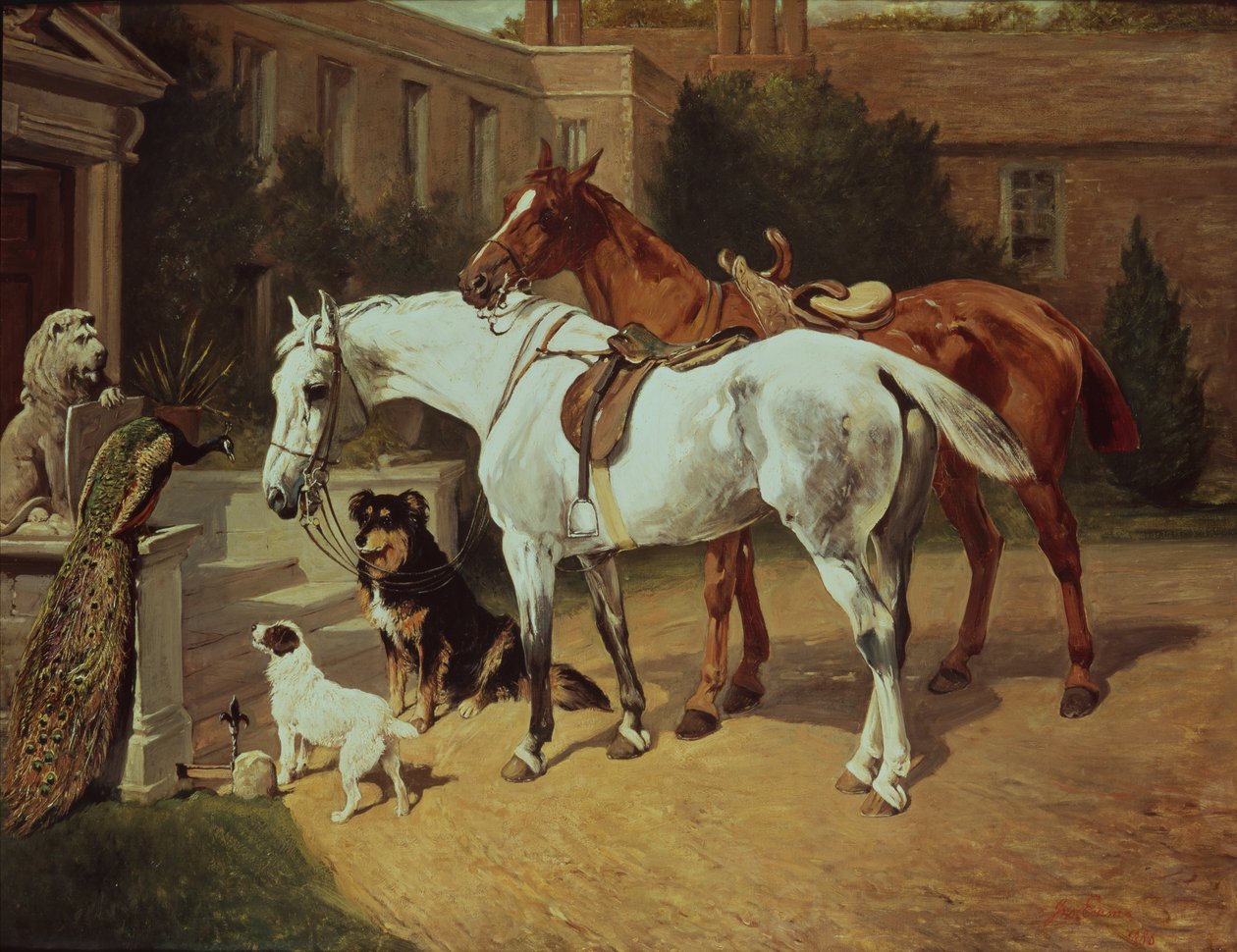 Heste og Hunde af John Emms