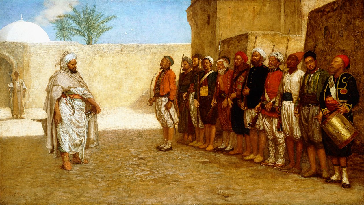 Hærens reorganisering i Marokko, 1872 af John Evan Hodgson