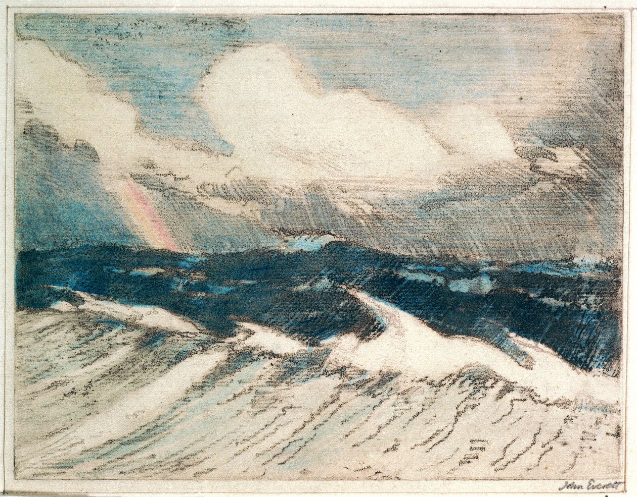Havlandskab - lyseblå bølger 5 