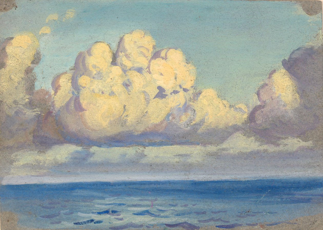 Havlandskab, slutningen af det 19. århundrede - midten af det 20. århundrede (akvarel, grafit, gouache, papir) af John Everett