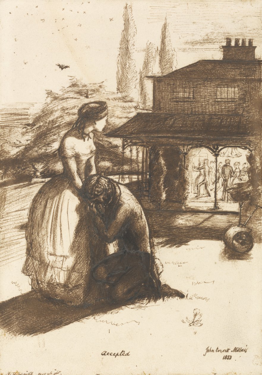 Accepteret af John Everett Millais