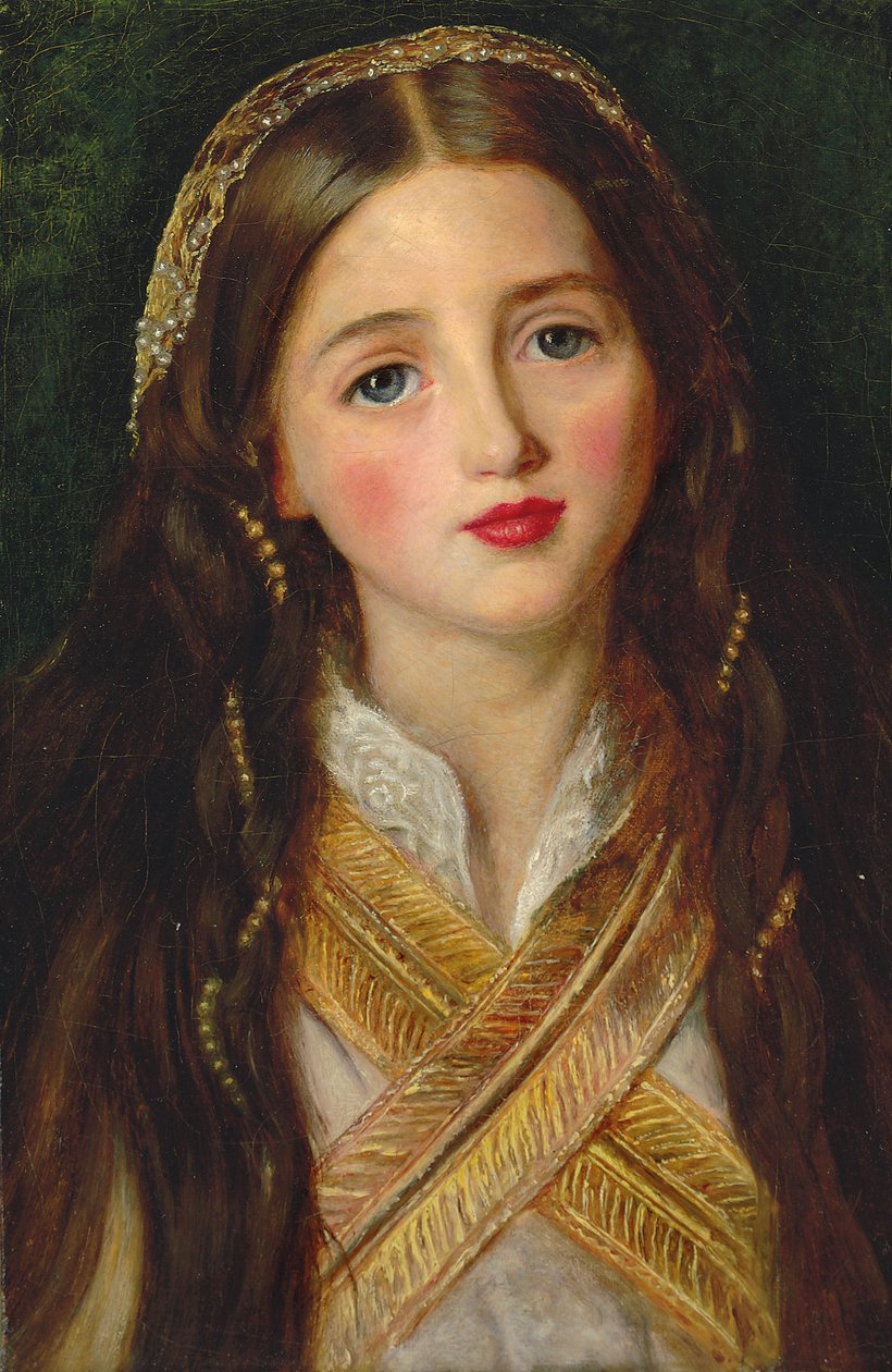 Alice Gray (olie på lærred) af John Everett Millais