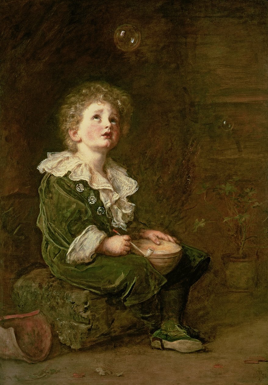 Bobler, 1886 af John Everett Millais