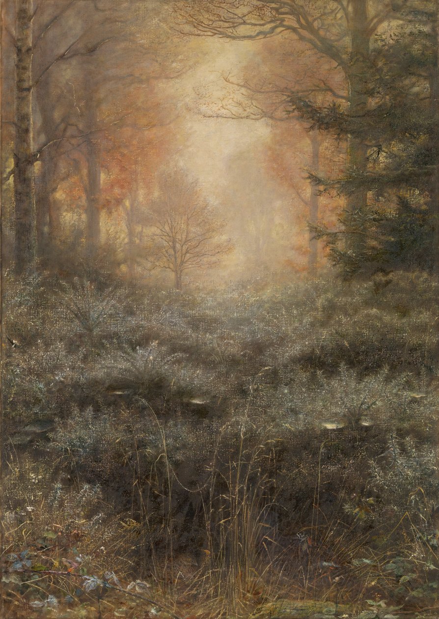 Dugvåd furze af John Everett Millais