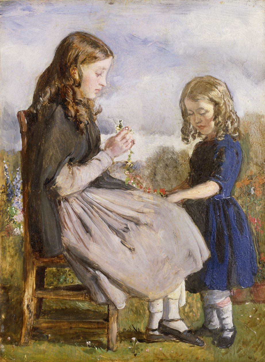 Garland Weavers, ca. 1846 af John Everett Millais