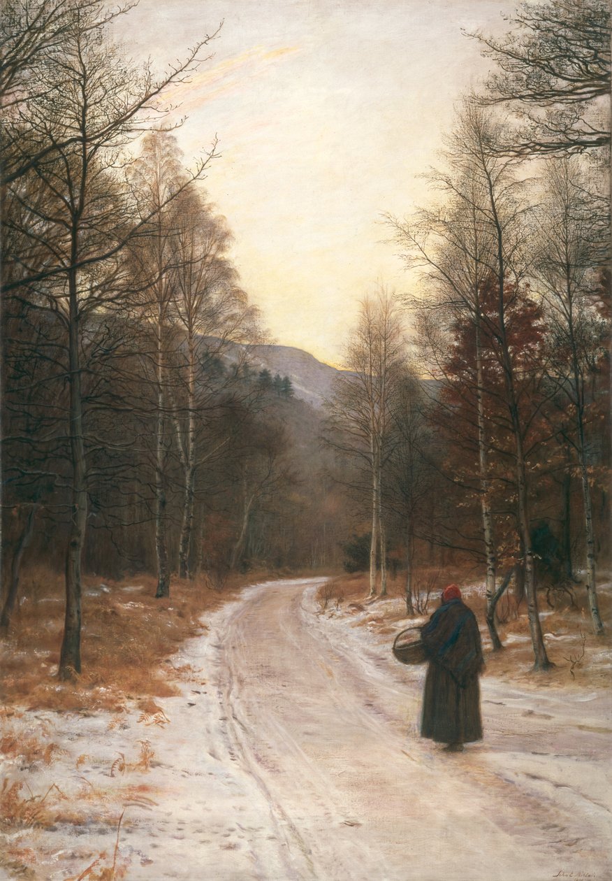 Glen Birnam af John Everett Millais