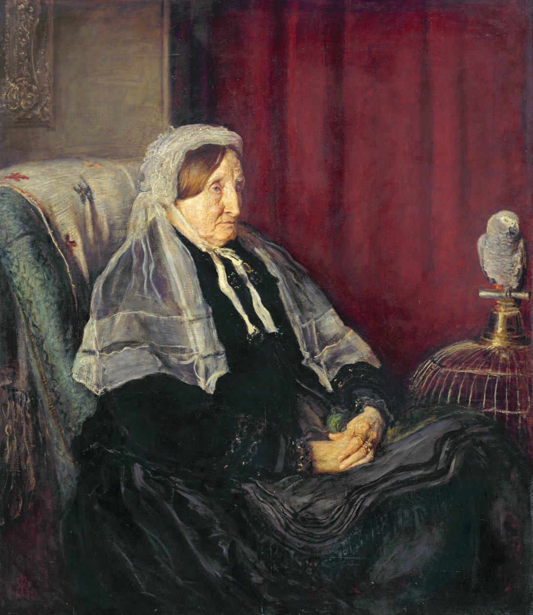 Isabella Heugh, 1872 af John Everett Millais