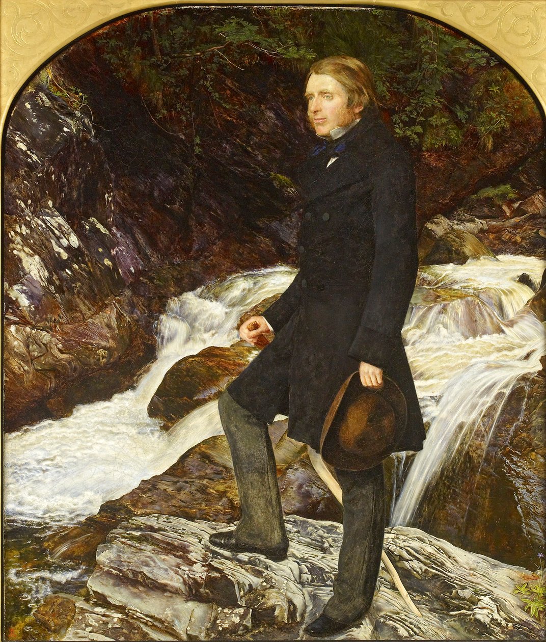 John Ruskin, 1854 af John Everett Millais