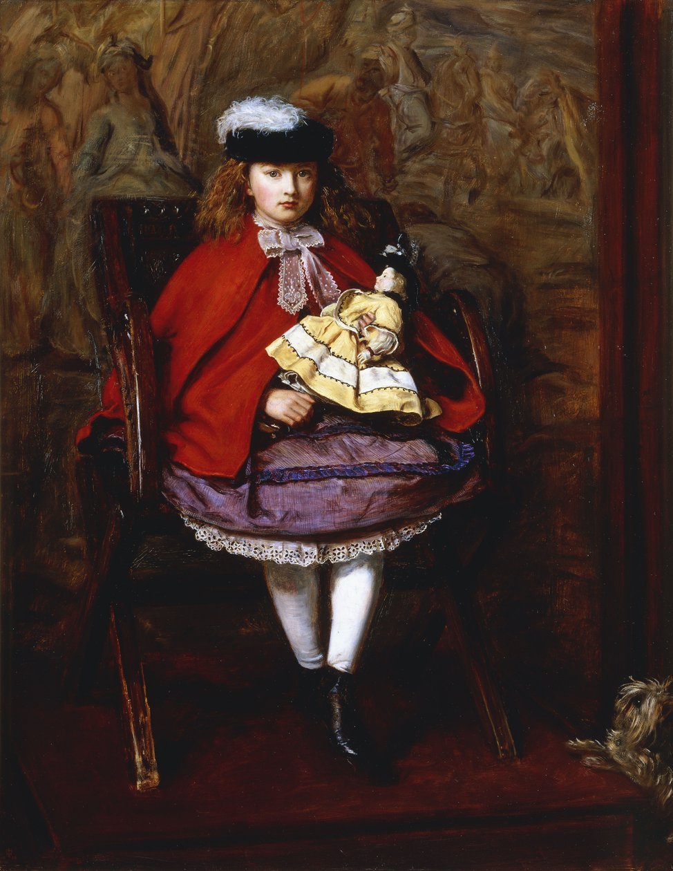 Lilly, datter af John Noble, 1864 af John Everett Millais