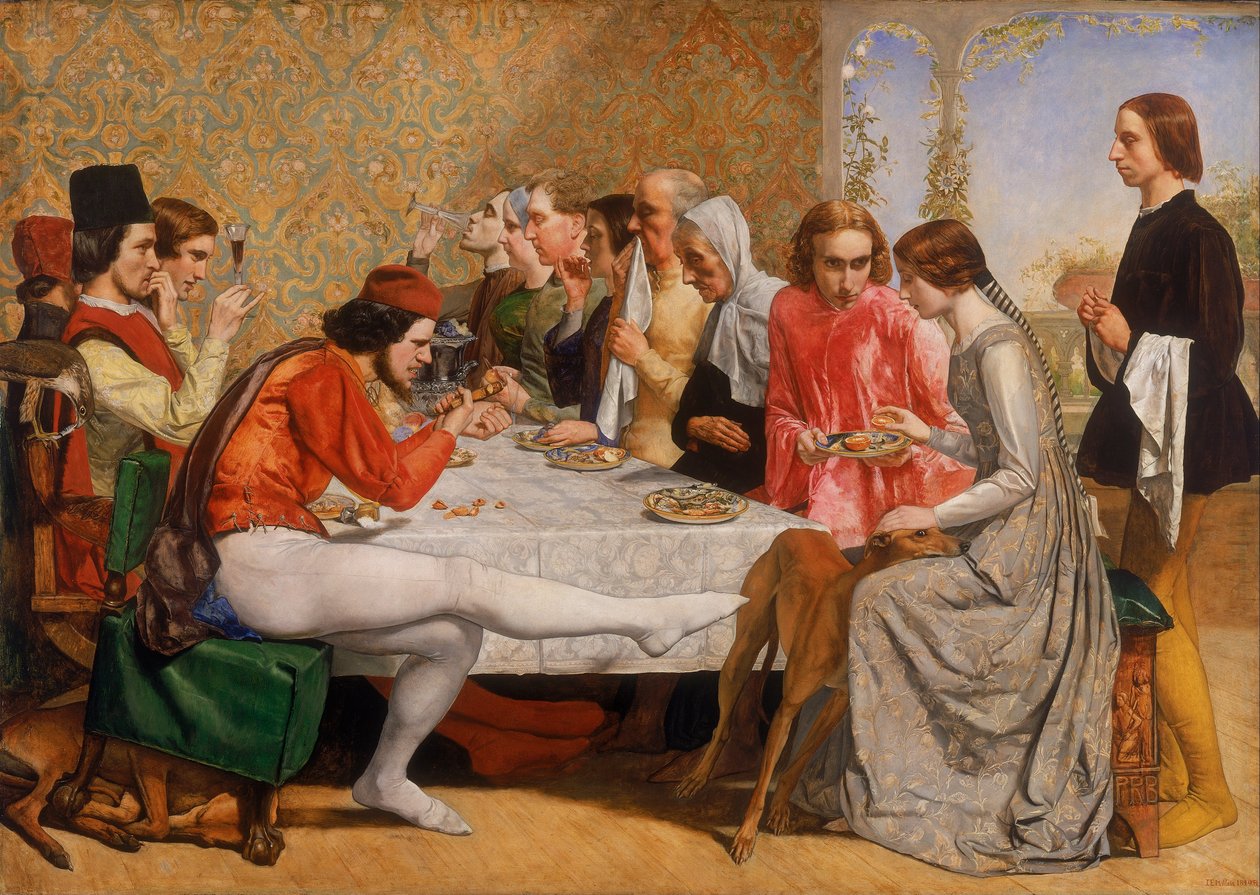 Lorenzo og Isabella af John Everett Millais