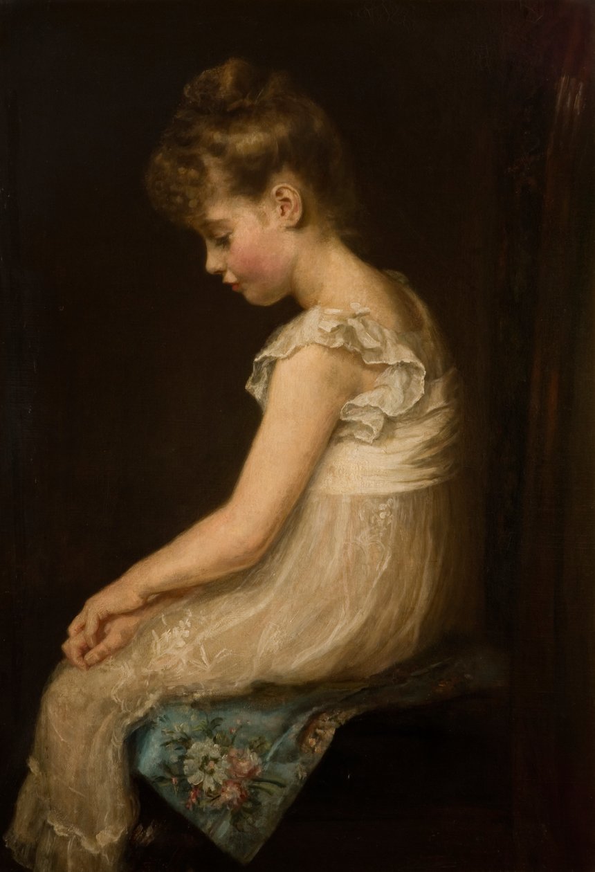 Meditation, 1879 af John Everett Millais